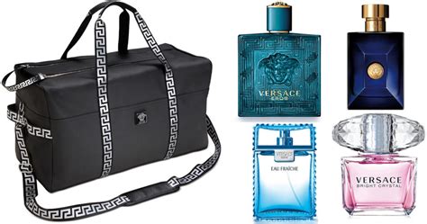 versace cologne with bag|macy's versace perfume with backpack.